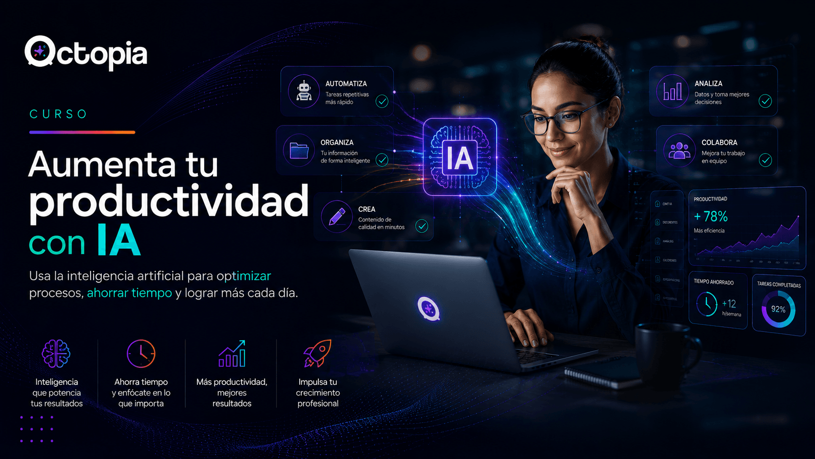 Aumenta tu productividad con IA